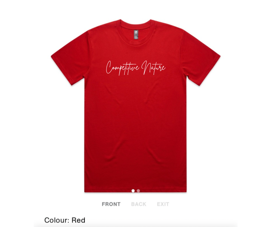 Competitive Nature Tee (Red)