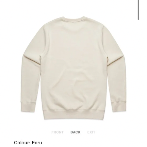 Competitive Nature Crew Neck (Ecru)