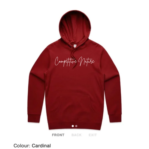 Competitive Nature Hoodie (Red)