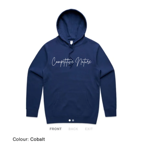 Competitive Nature Hoodie (Blue)