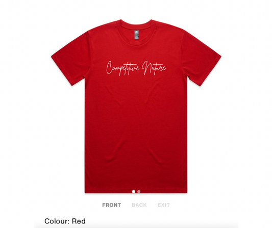 Competitive Nature Tee (Red)