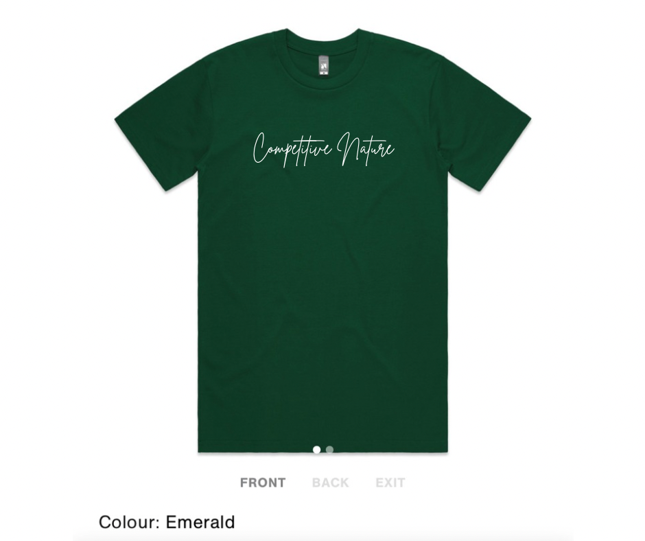 Competitive Nature Tee (Emerald)
