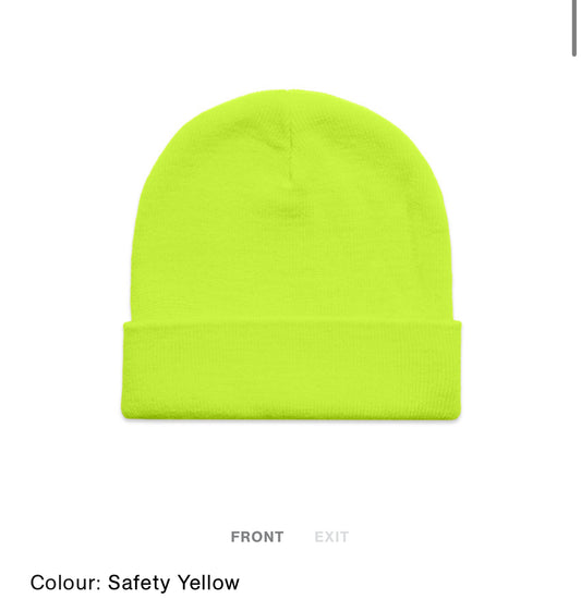 Cuffed Work Safety Competitive Nature Beanie