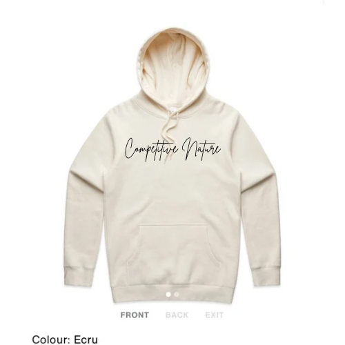 Competitive Nature Hoodie (Ecru)